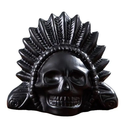 Aztec strange sound Death whistle Crow head shape horror scream whistle